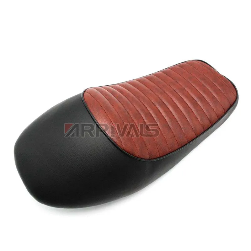Седло для мотоцикла Cafe Racer в стиле ретро плоская винтажная подушка Honda CB CL AX100