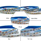 Светодиодные ленты светильник 12V 24V SMD2835 гибкие светодиодные ленты светодиодный светильник s не Водонепроницаемый ширина печатной платы: 3 мм, 4 мм, 5 мм, 6 мм S форма 8 мм 10 мм 15 мм 5 мрулон