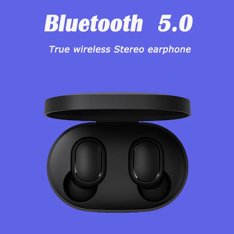 Xiaomi Redmi airdots 2 в ухо TWS Bluetooth5.0 наушники бас стерео Беспроводная отмена с микрофоном