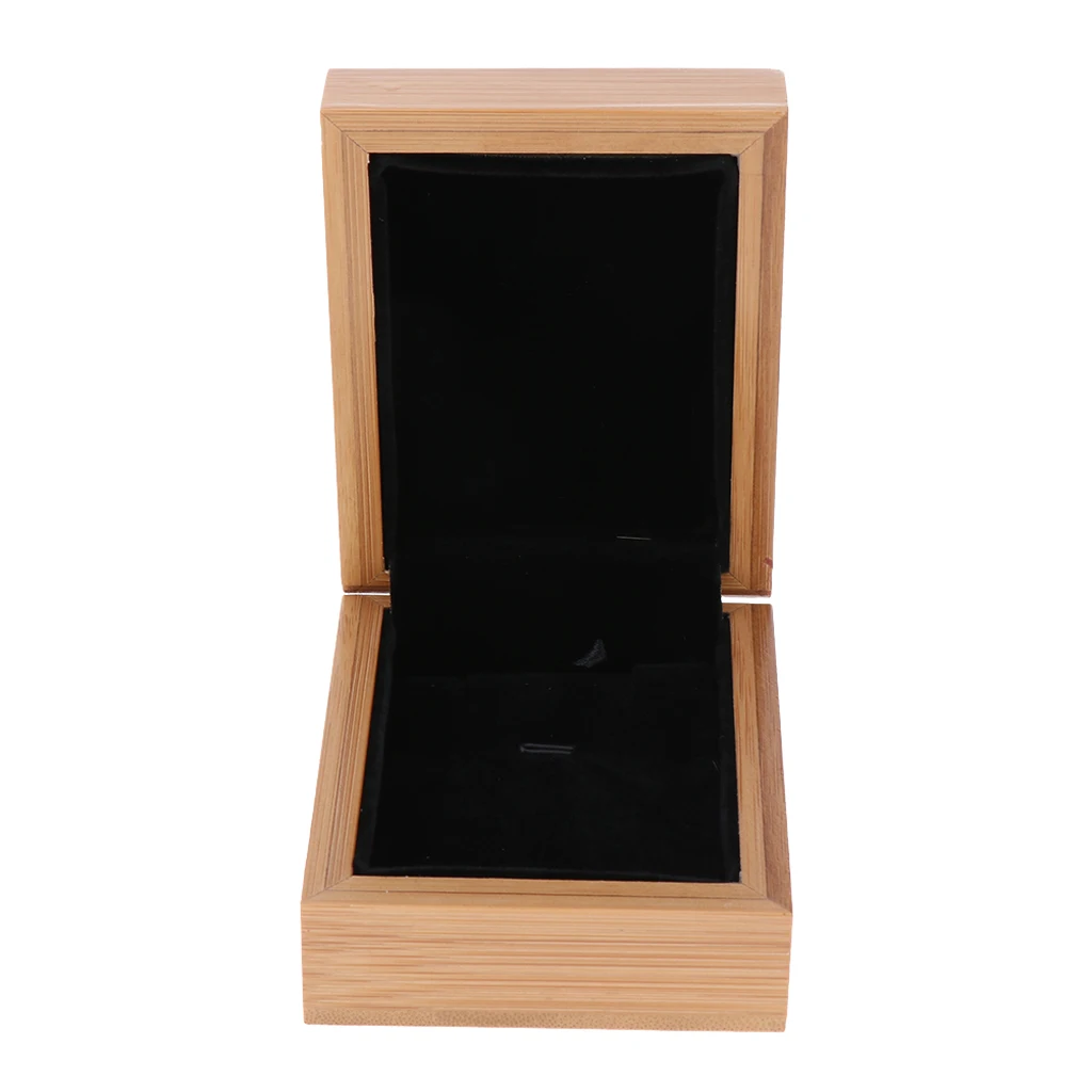 

High End Solid Wood Pendant Box Packaging Case Jewelry Storage Box 10x8x4cm