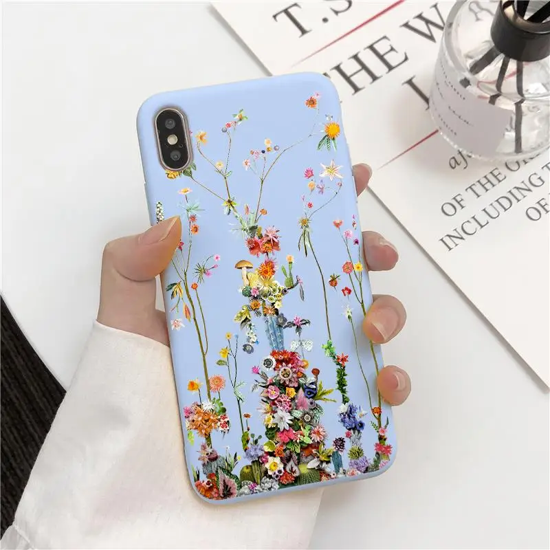 

Cover on ForFlower Silicone Coque Case