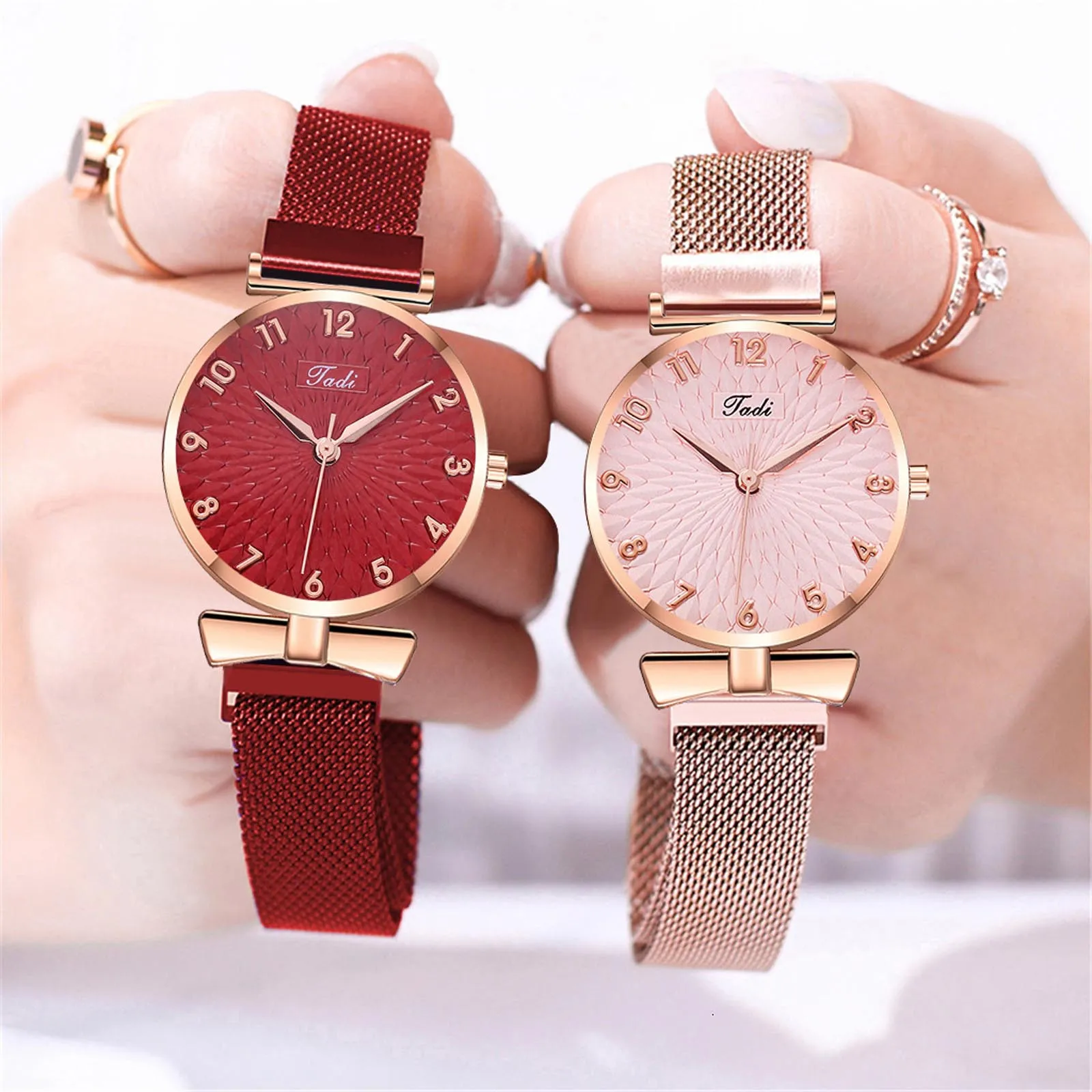 

New Arrival Fashion Casual Ladies Stainless Steel Steel Band Watch Strap Ladies Watch Perfect Design