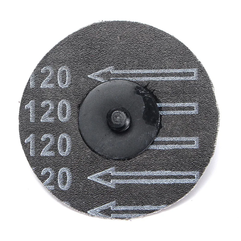 25 шт. 120 зернистый шлифовальный диск R Тип диски абразивный Roloc Полировальный