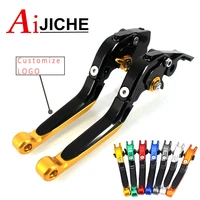 fits for aprilia mana 2007 2012 motorcycle accessories extendable adjustable folding cnc brake clutch levers customizable logo