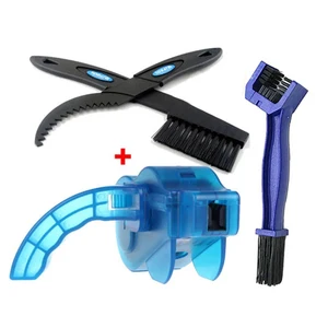 Набор для очистки велосипедной цепи, набор инструментов для мытья велосипедной цепи, щетки для мытья горного велосипеда