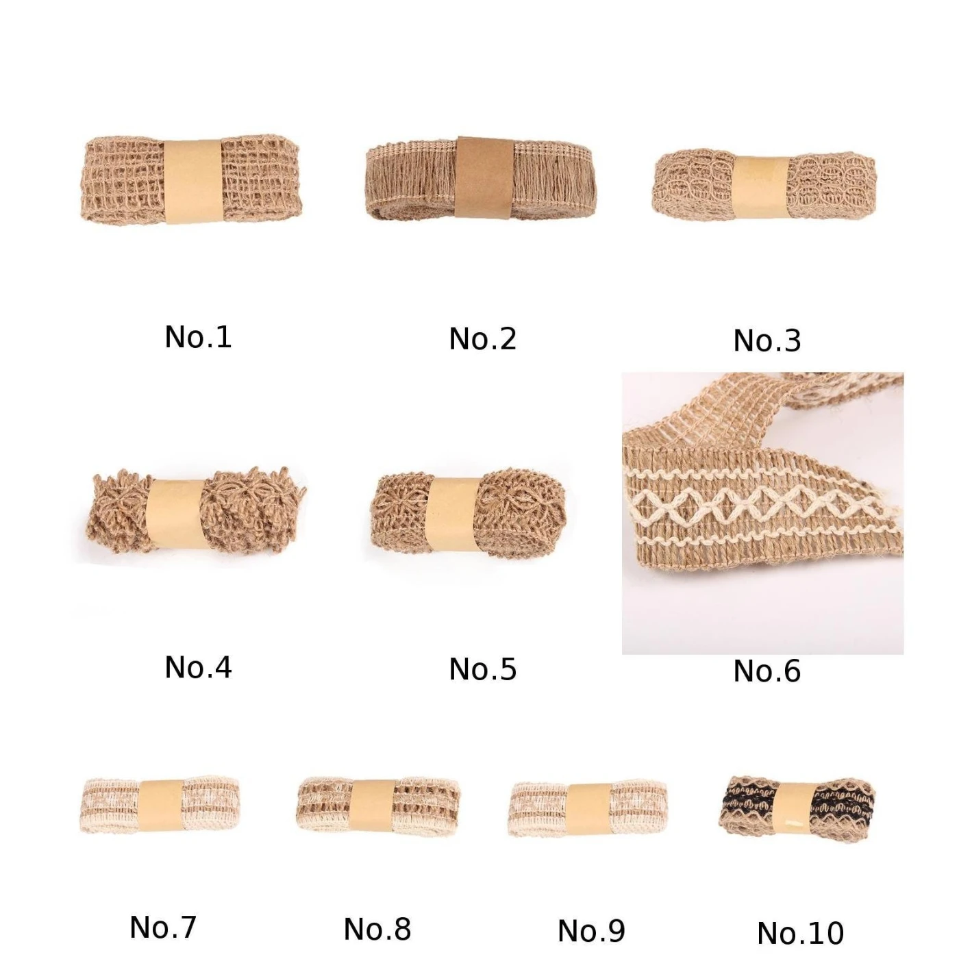 Винтажная джутовая лента из мешковины в рулоне для свадебной вечеринки | Дом и