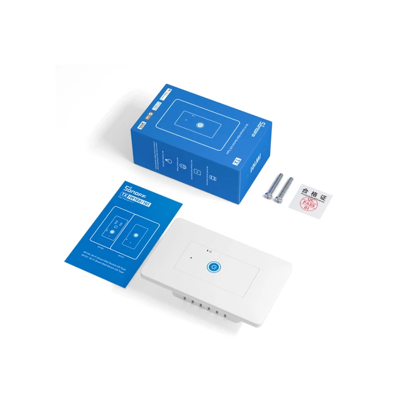 Настенная розетка SONOFF TX IW100/IW101 с поддержкой Wi Fi выключатель для автоматизации