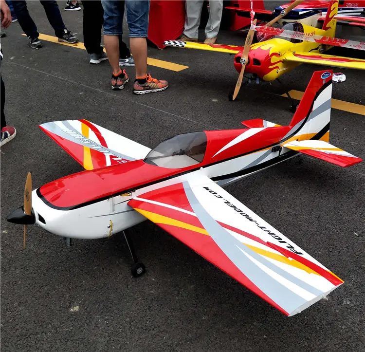 Модель полета новый дизайн Slick 64 &quot20CC фиксированное крыло RC радиоуправляемая