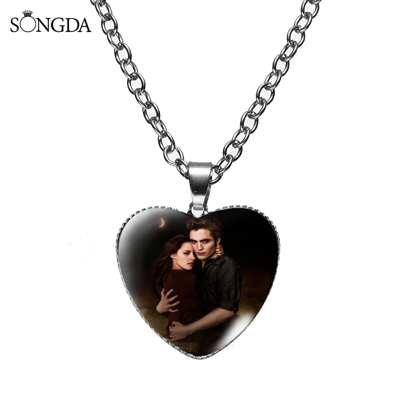 Ожерелье с изображением персонажа Сумерки Bella Эдвард Джейкоб ренесми креативное