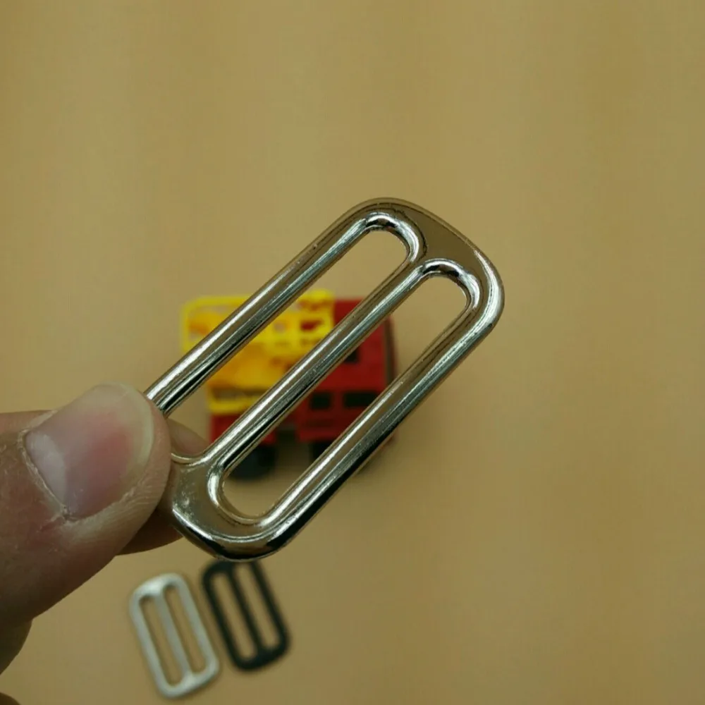 Для 38 мм лямки 10 шт покрытые серебром крюк кольцо в виде буквы D для рюкзак