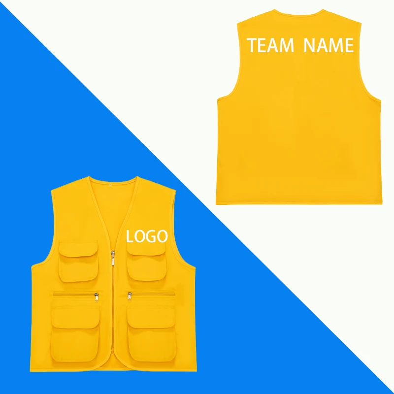 Жилет унисекс для работы и отдыха универсальный жилет с несколькими карманами