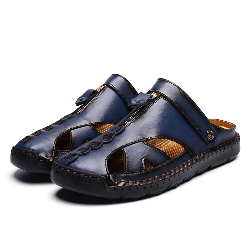 

uomo shoes 2020 sandalsslippers work hombre sandale sandalet sandali deportivas leather sandalias verano safety romanas mens de