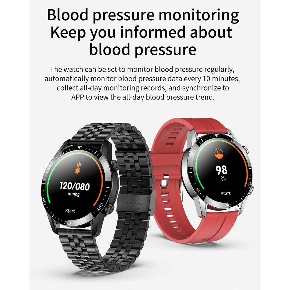 lemfo ecg smart watch support bluetooth call 2021 smartwatch men ip68 waterproof fitness bracelet clock for android free global shipping