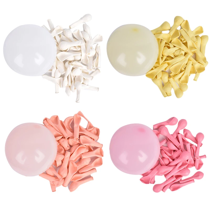 Гелиевые шарики для дня рождения 50 шт. 5 дюймов пастельные цвета воздушные в виде