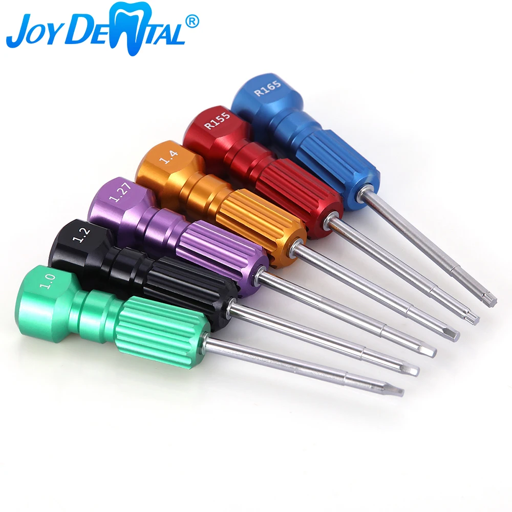 6pcs/Kit Dental Orthodontic Matching Tool Screwdriver Micro Screw Driver for Implants Dentist | Красота и здоровье