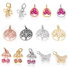 Аксессуары для рукоделия, подвески, фурнитура, Подвески, браслет для рукоделия, жизнь дерева, Бабочка, ангел, виноград, изготовление ожерелья, ювелирные изделия