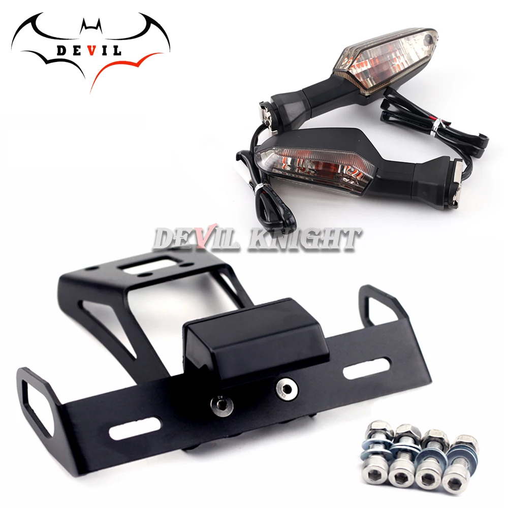 Держатель номерного знака и поворотный сигнальный светодиод свет для KAWASAKI NINJA