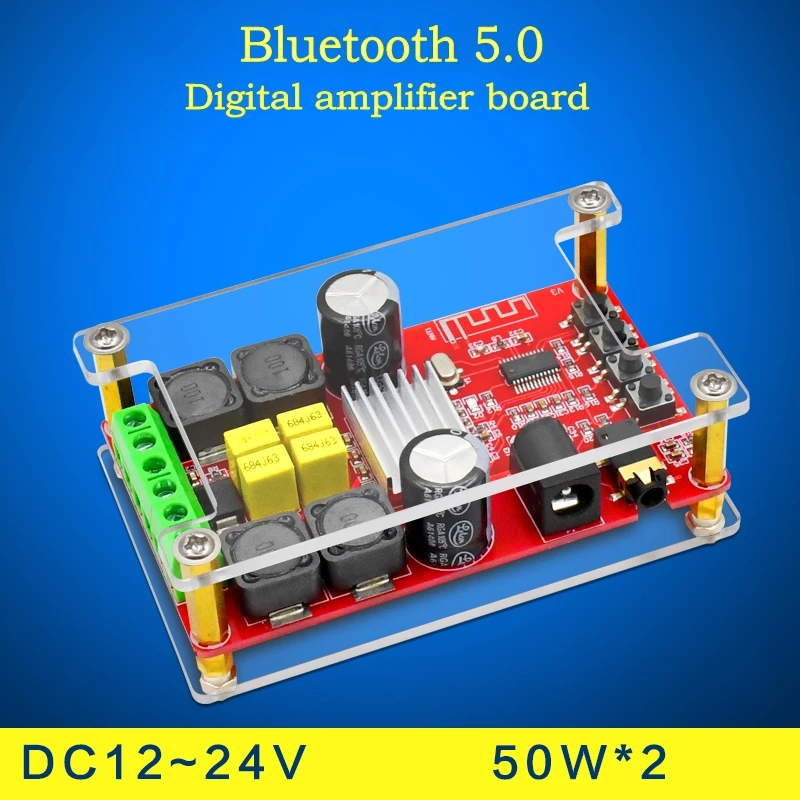 XH-A302 Bluetooth-совместимый 5 0 TPA3116 двухканальный стерео цифровой аудио усилитель