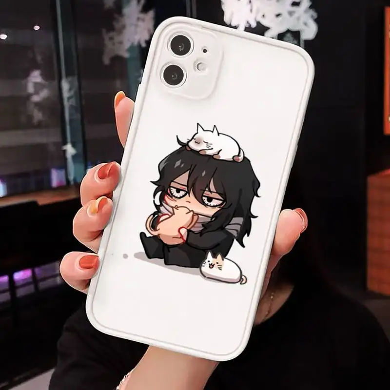 

My hero academia Japan anime Phone Case matte transparent For iphone 7 8 11 12 plus mini x xs xr pro max cover