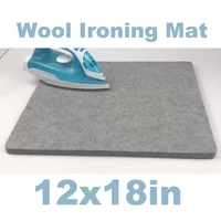 12x18in 100 new zealand wool pressing mat ironing pad heat resistant ironing board felt ironing board felt home supplies