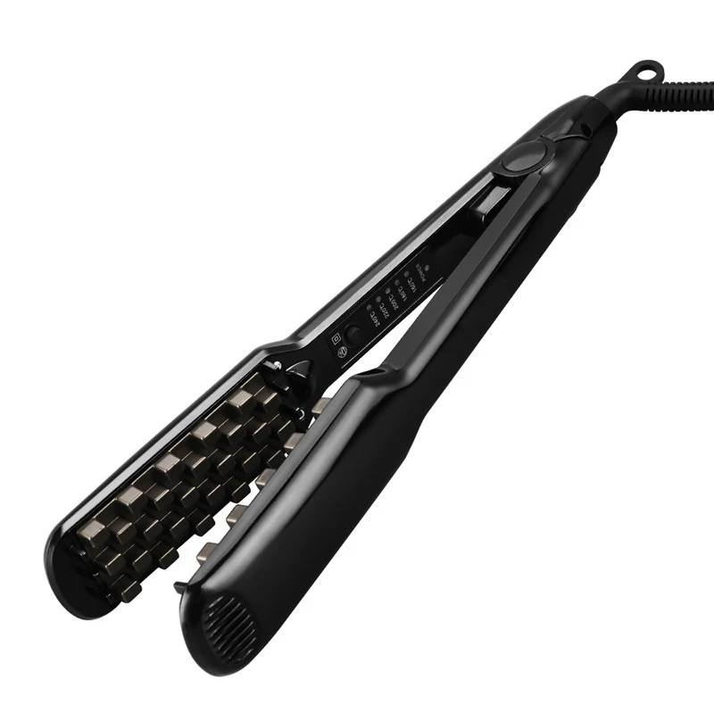 

3D пушистый инструмент для укладки волос, объемный утюжок для волос 2 в 1, выпрямитель для волос, плойка, керамические щипцы, гофрированные биг...