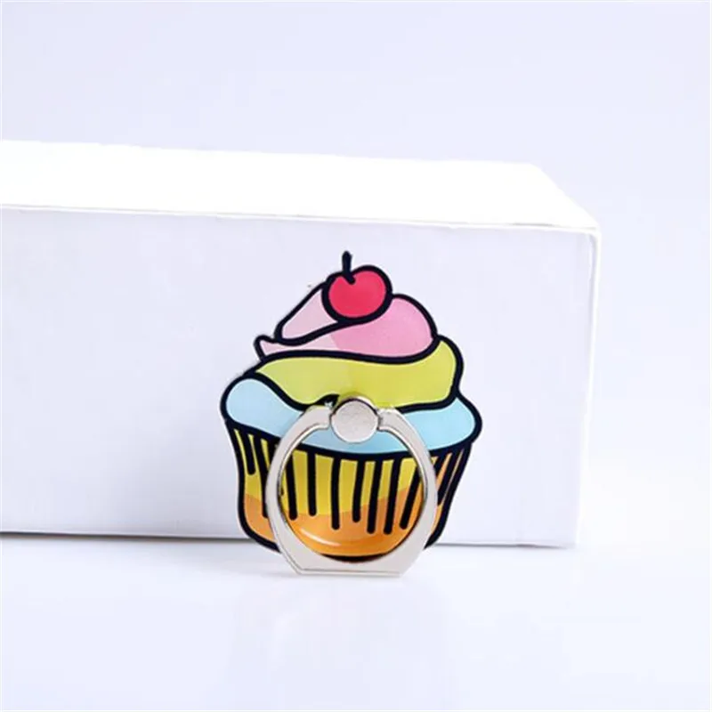 Подставка-держатель для телефона с изображением фруктов и единорога