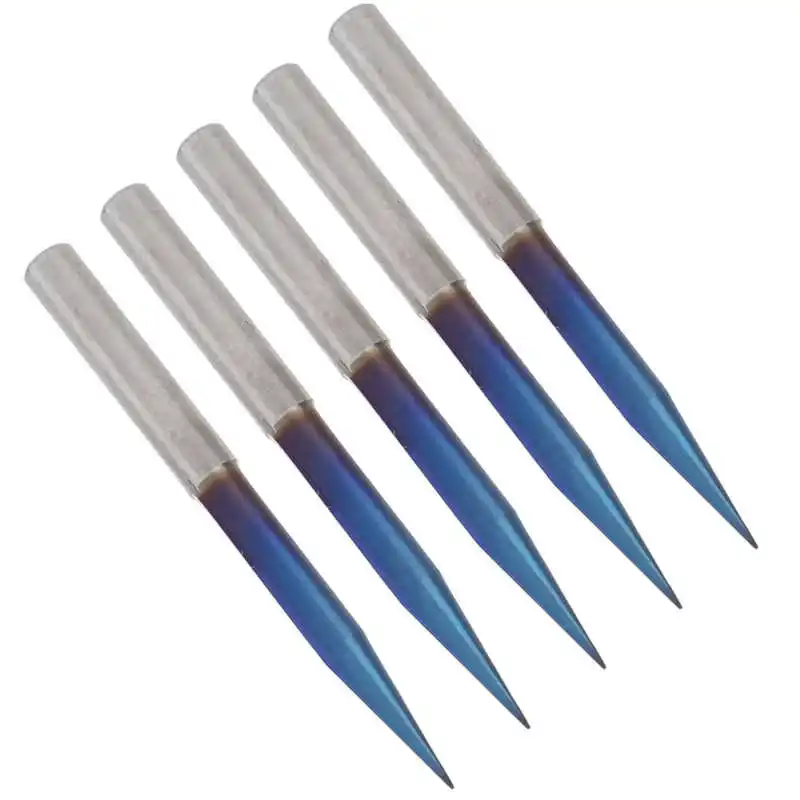 

0.4mm Engraving VShaped Bit 2 Flutes 4mm Shank Tungsten Steel Carving Tool