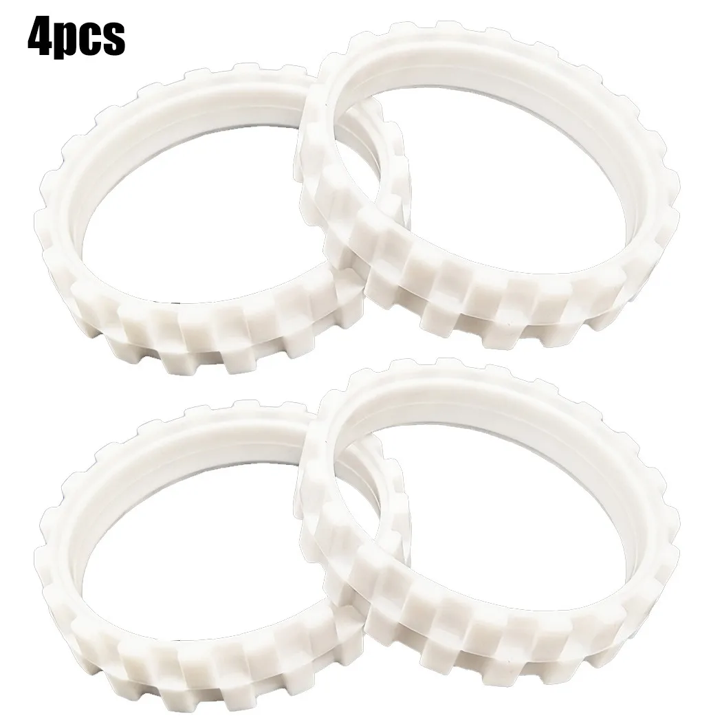 

4X Tires For IROBOT ROOMBA 500,600,700,800,900,I7,E5,S9 Anti Slip Wheel Parts 100% Brand New And High Quality