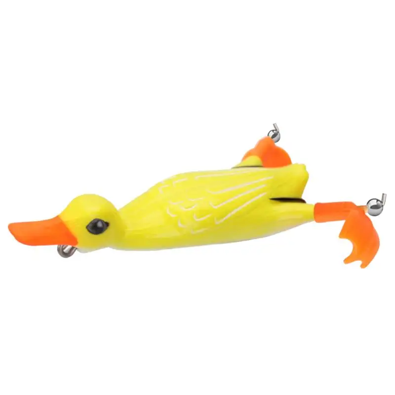 Topwater утка вниз мягкий на высоком каблуке 11 см 25 г рыболовные приманки шлепаясь