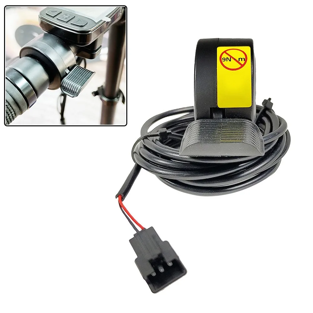 

Universal Electric Bicycle Thumb Throttle Speed Control 130X IPX4 Waterproof E-Bike Throttle Throttle DIY Parts Accessories