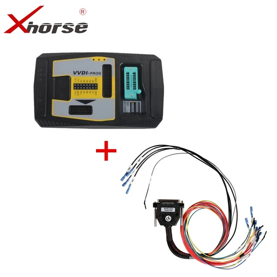 

Original V4.9.5 Xhorse VVDI Prog Programmer with For Bosch ECU Adapter Read For BMW ECU N20 N55 B38 ISN without Opening