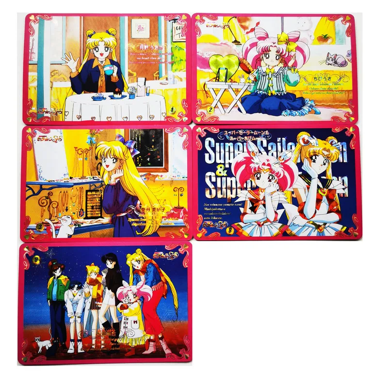 9 шт./компл. Сейлор Мун бутик Малый набор игрушек хобби Коллекционные вещи игра