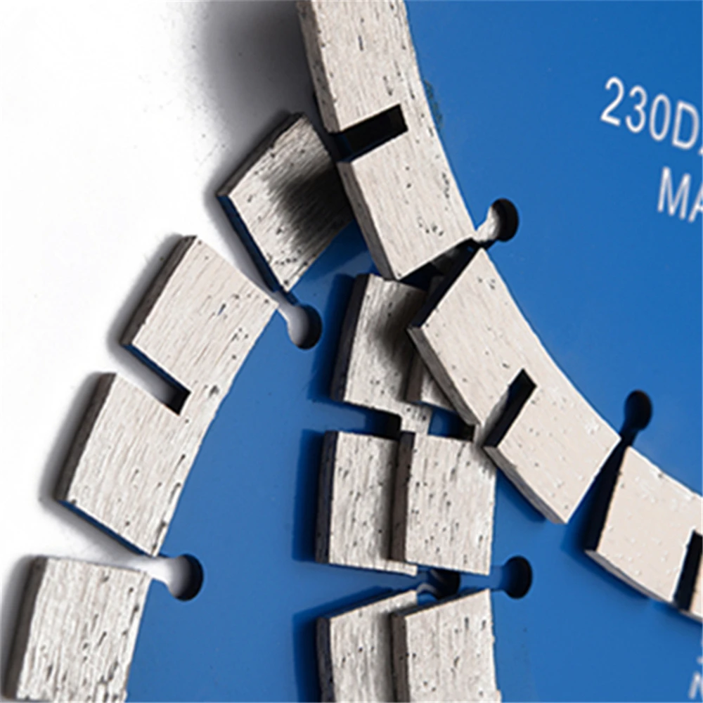 DB45 Diamond Sintered 9 Inch Wall Cutting Disc D230mm Groove Segmented Circular Saw Blades for Hard Stone 10PCS | Инструменты