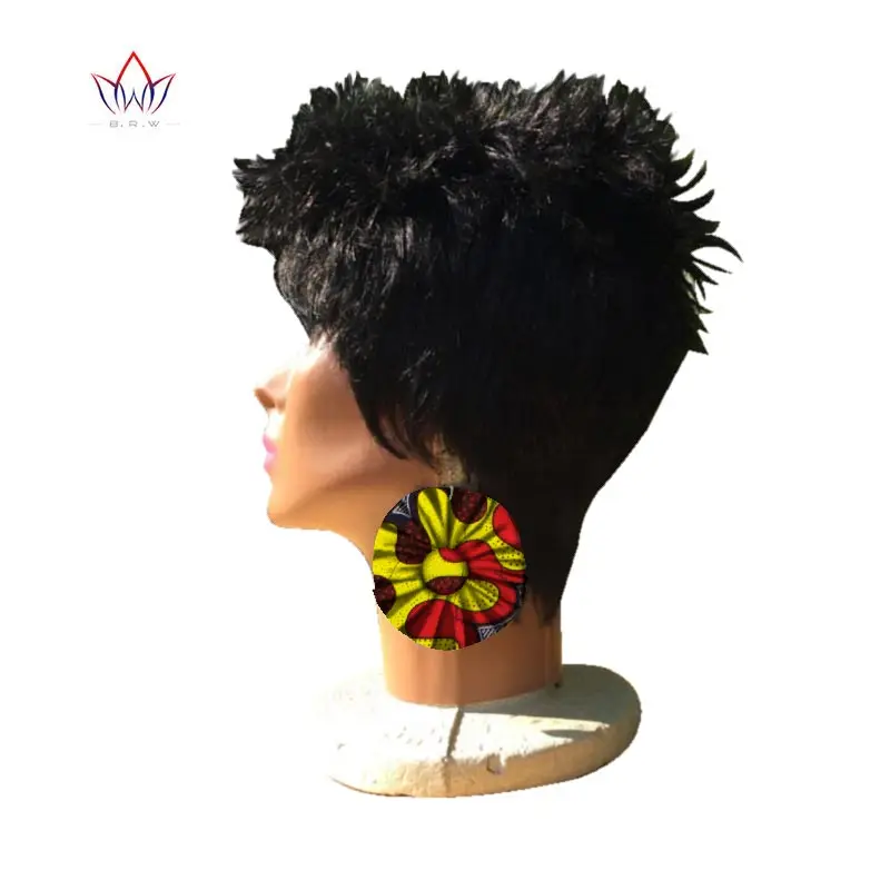 2021 Новые разноцветные Модные Этнические каплевидные серьги из анкарской ткани с