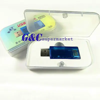 USB ЖК-дисплей измеритель тока и напряжения зарядное устройство тестер емкости