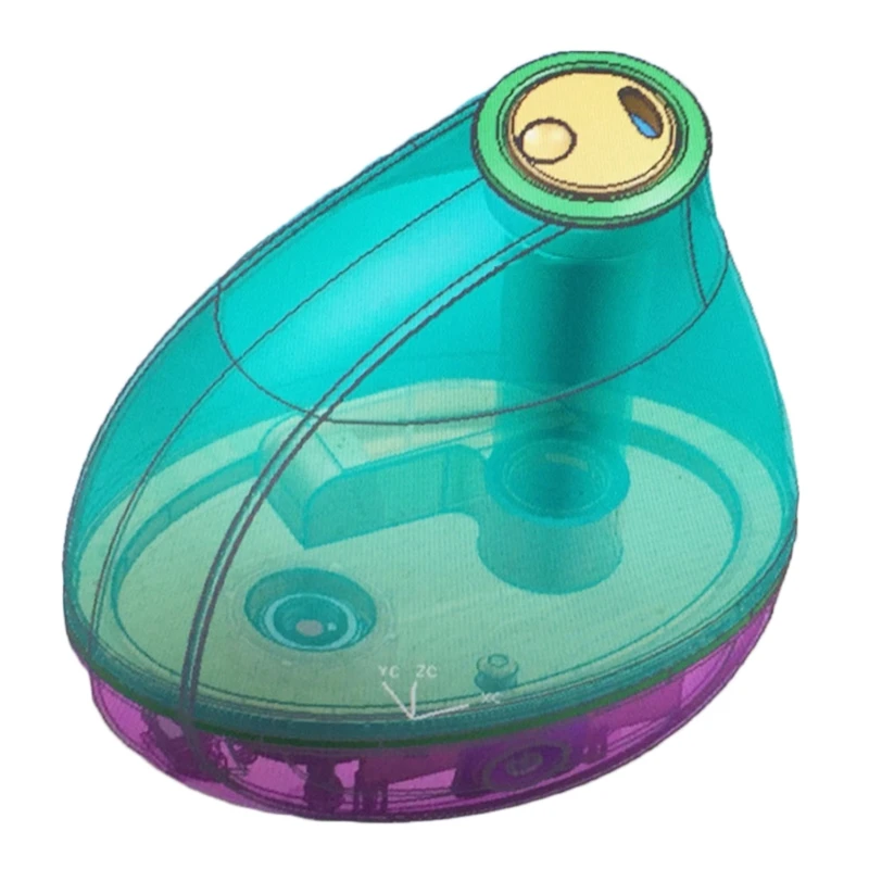 

Cool Mist Humidifier - Ultrasonic Humidifier for Baby Bedroom Easy Use Humidifier Last Whole Night Adjustable Mist