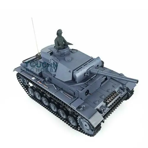 2 4G 1/16 шкала Henglong 6 0 пластиковый немецкий Panzer III L RTR радиоуправляемая модель танка