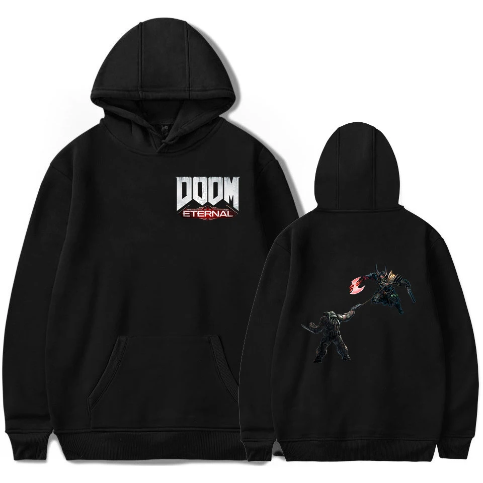 Взрывная горячая Распродажа Doom вечная Толстовка для мужчин/женщин модные