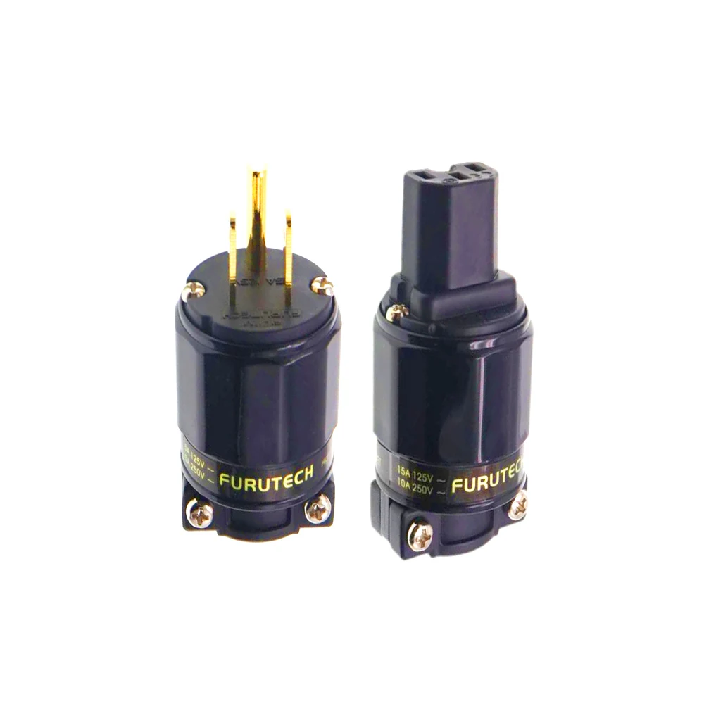 FURUTECH FI 11M N1 / 11 N1(G) Вилка усилителя мощности звуковых частот 24K позолоченный разъем