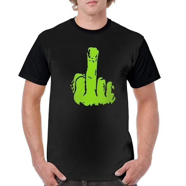 

Stiozmnt Finger Men's T-Shirt Sports T-Shirt O-Neck short sleeved T shirt summer fashion loose funny tee shirt For Men