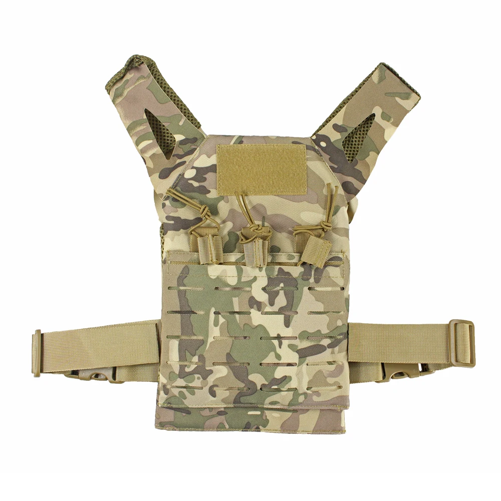 Открытый тактический Детский Мини Molle Jump Plate Перевозчик JPC жилет нейлоновый