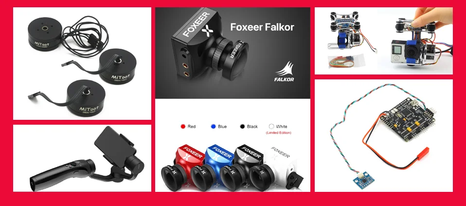 1 шт. бесщеточный карданный двигатель 2208 80T для Gopro CNC цифровая камера крепление FPV