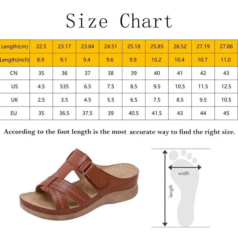 

Women Sandals Orthopedic Slippers Open Toe Summer Shoes Vintage Low Heels Female Platform Shoes Corrector Sponge Walking Sandals