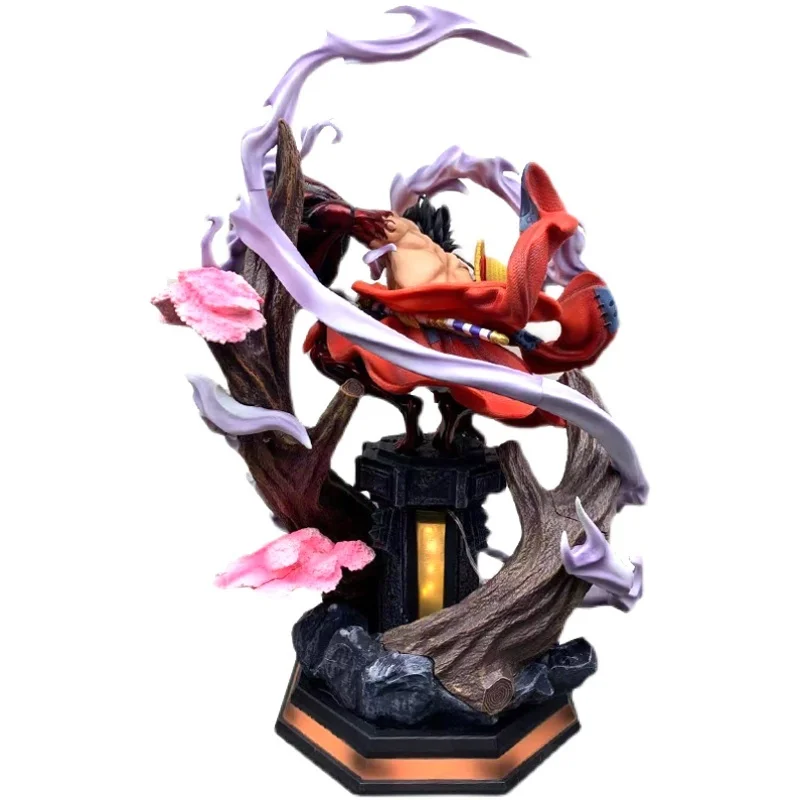 Online One Piece Abbildung Anime Gk Tian Tong Affe D Luffy Figma Übergroßen 38cm ABS Modell Schlange Mann Desktop Sammlung Spielzeug Für Kind Puppe