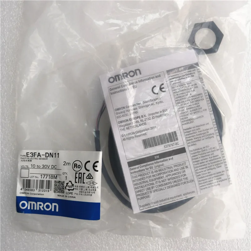 

OMRON E32-T11N E32 Series Fiber Sensors