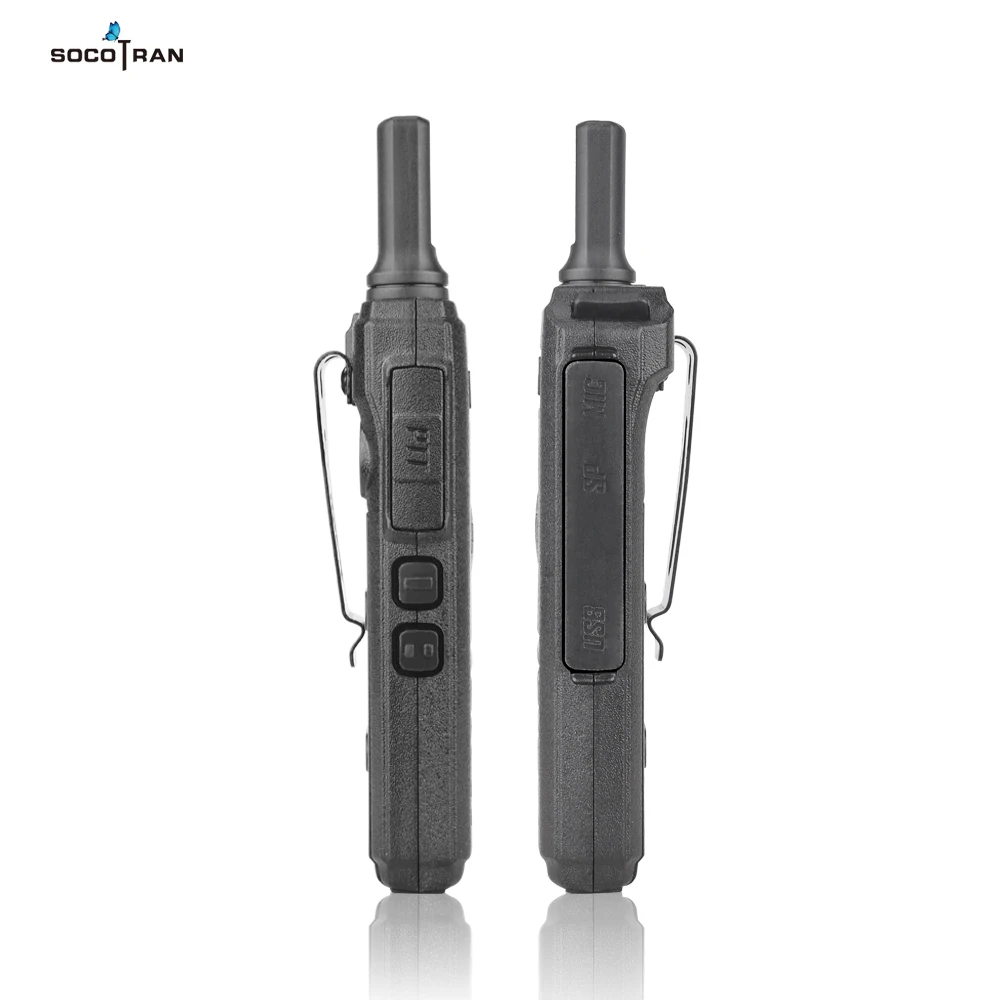 Ультратонкая рация 2 Вт 16 каналов СВЧ перезаряжаемая мини-Смарт двухсторонняя