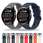 Ремешок силиконовый для Huawei Watch 3, сменный Браслет для часов GT 2 46 ммGT2 ProAmazfit GTR 47 мм 22 мм
