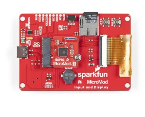 

DEV-16985 SparkFun MicroMod Input and Display the Carrier Board