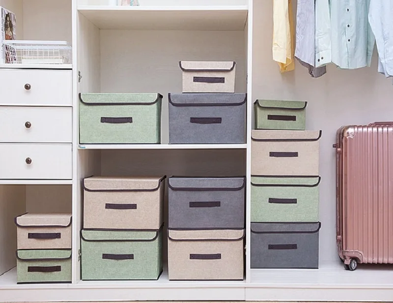 Складная коробка для хранения LOAAO домашняя органайзер ящики бюстгальтер нижнее