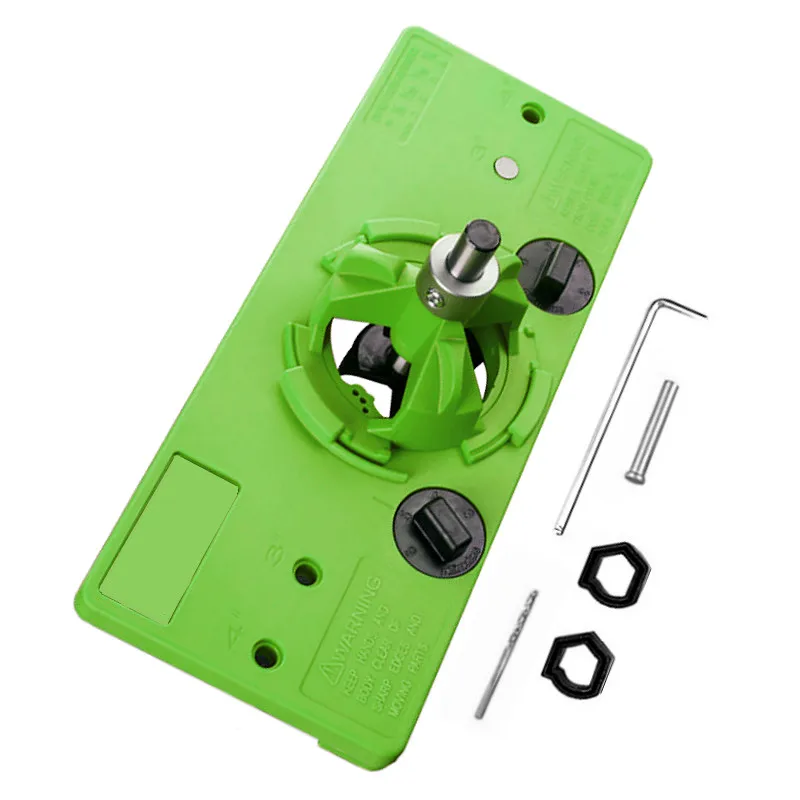 

NEW Concealed 35MM Cup Style Hinge Jig Boring Hole Drill Guide + Forstner Bit Wood Cutter Carpenter Woodworking DIY Tools